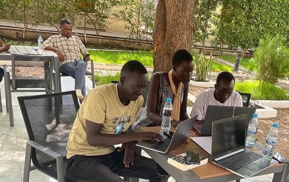 YLASS students working on applications